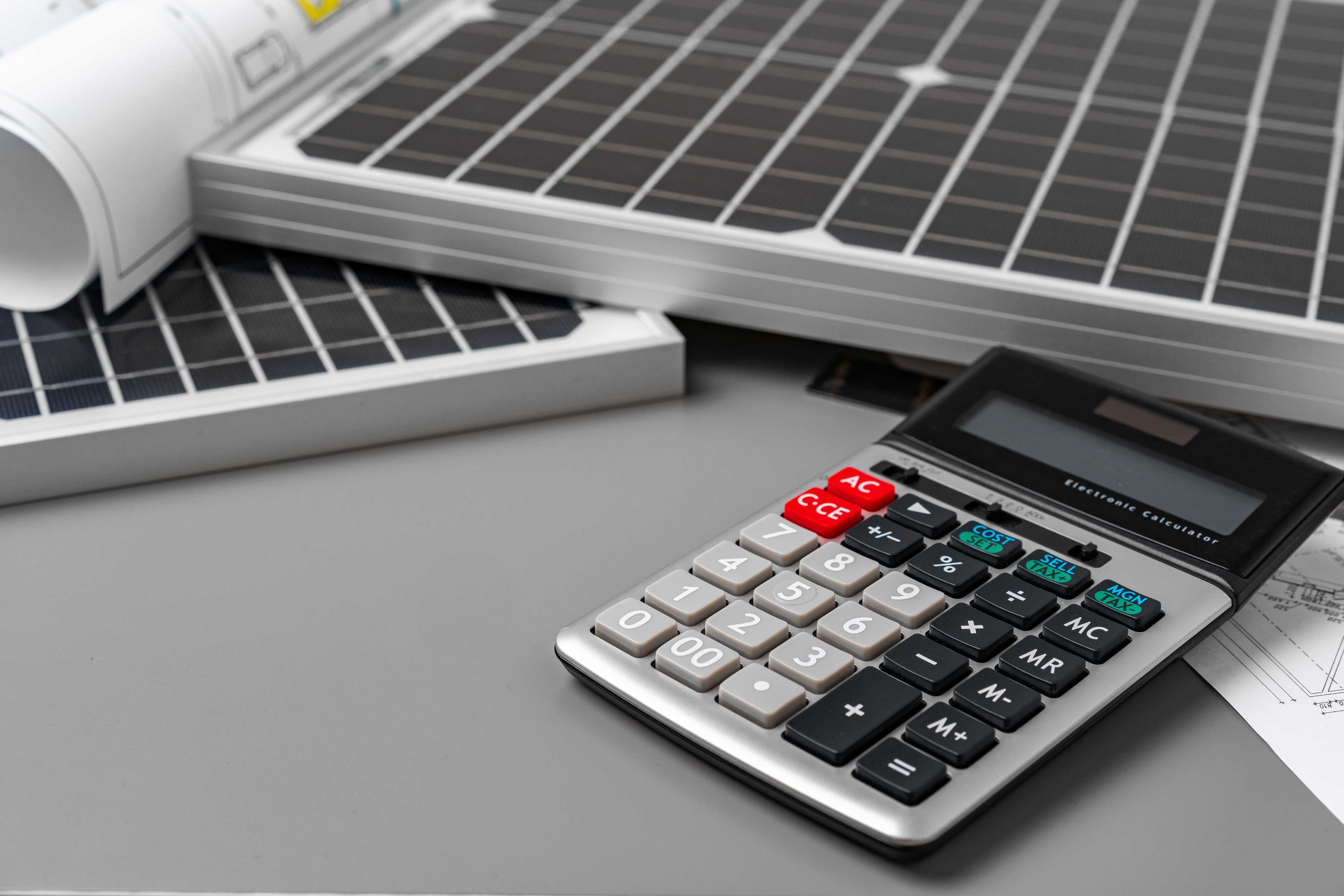 calculating energy consumption from solar panels
