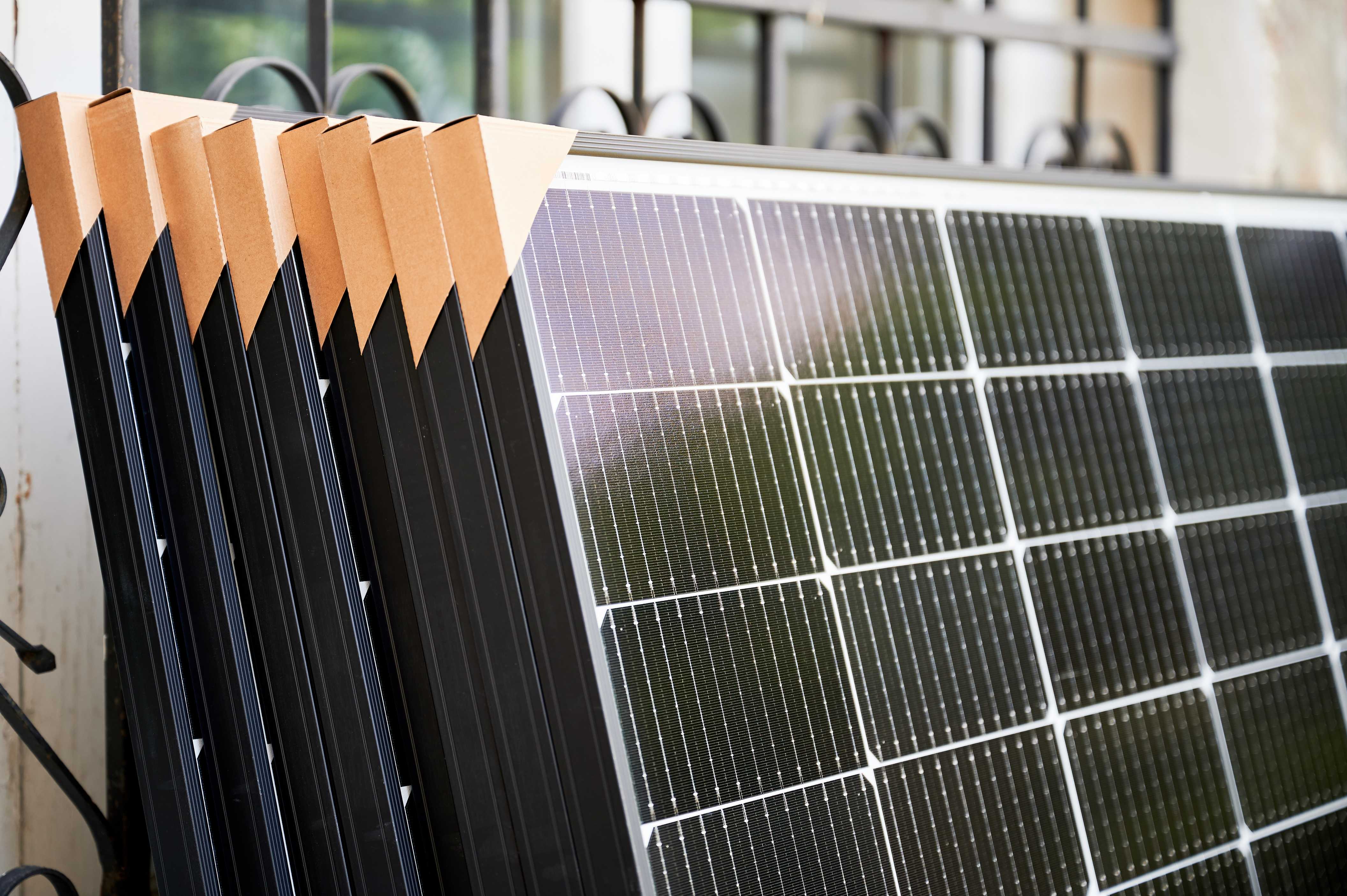 new solar panels to be installed